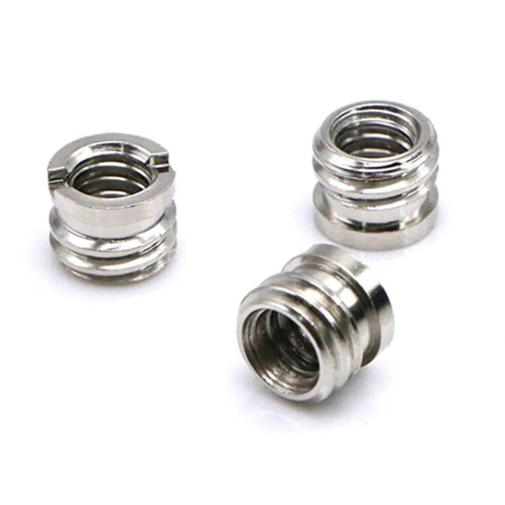 240 Screw Converter for Tripod, Monopods Female 1 / 4&quot; to Male 3 / 8&quot; Screw Adapter DSLR Camera Accessories