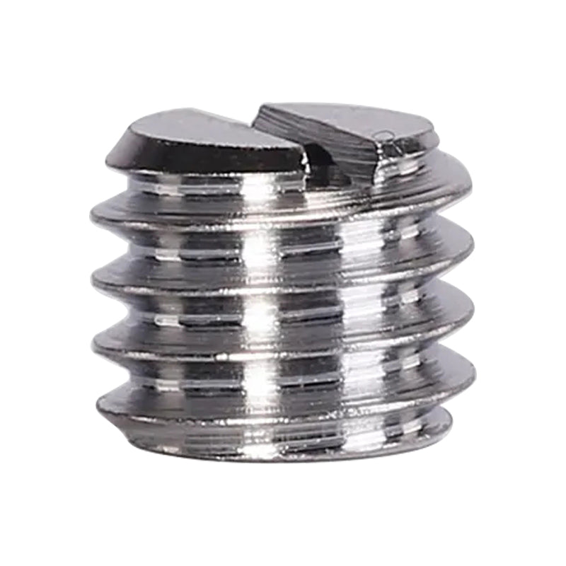 225 1 / 4&quot; UNC to 3 / 8&quot; UNC Iron Screw Adapter Camera Tripod Ball Head Quick Release Plate Mount Converter