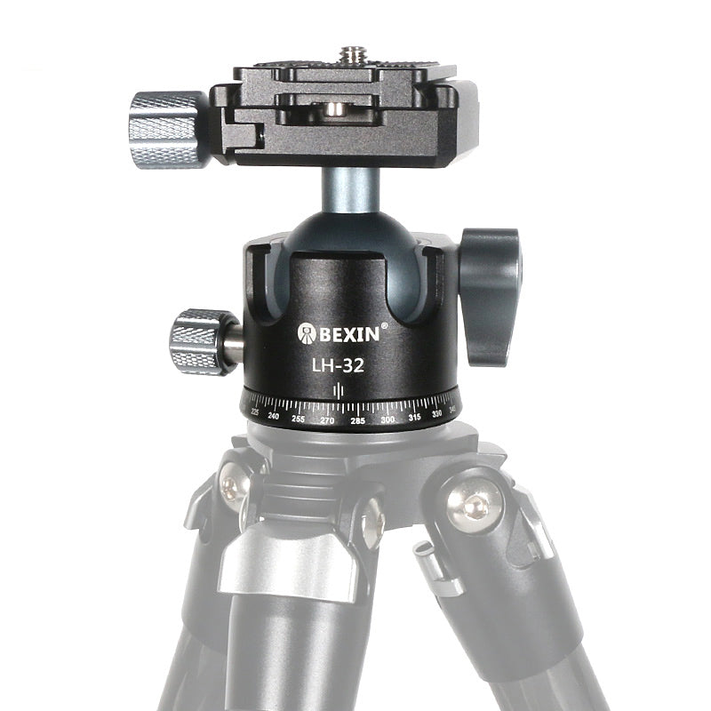 Uniqkart LH-32 360-Degree Rotating Camera Gimbal Panoramic Damping SLR Camera Stabilizers with Low Centre Gravity, Load 8Kg