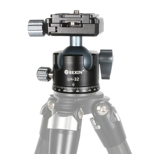 Uniqkart LH-32 360-Degree Rotating Camera Gimbal Panoramic Damping SLR Camera Stabilizers with Low Centre Gravity, Load 8Kg