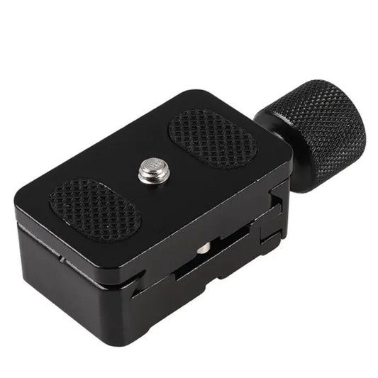 K30 1 / 4&quot; Quick Release Plate Aluminum Alloy Clamp Adapter Mount Tripod Ball Head Adapter Mount