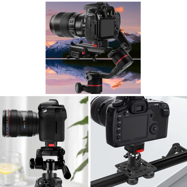Z049 Portable Mini Quick-Release Plate for Digital SLR Camera Tripod Monopod