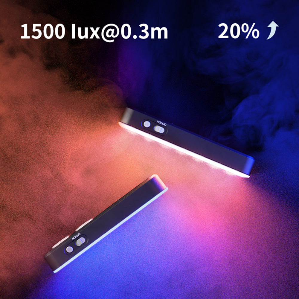 VRIG FD 140 RGB Fill Light for Photography Rotary Button Adjustable Pocket Light Full Screen Portable RGB Fill Light