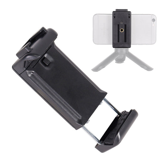 G175 Desktop Tablet Phone Mount Retractable Tripod Phone Clip with 1 / 4&quot; Screw Adapter for Live Streaming