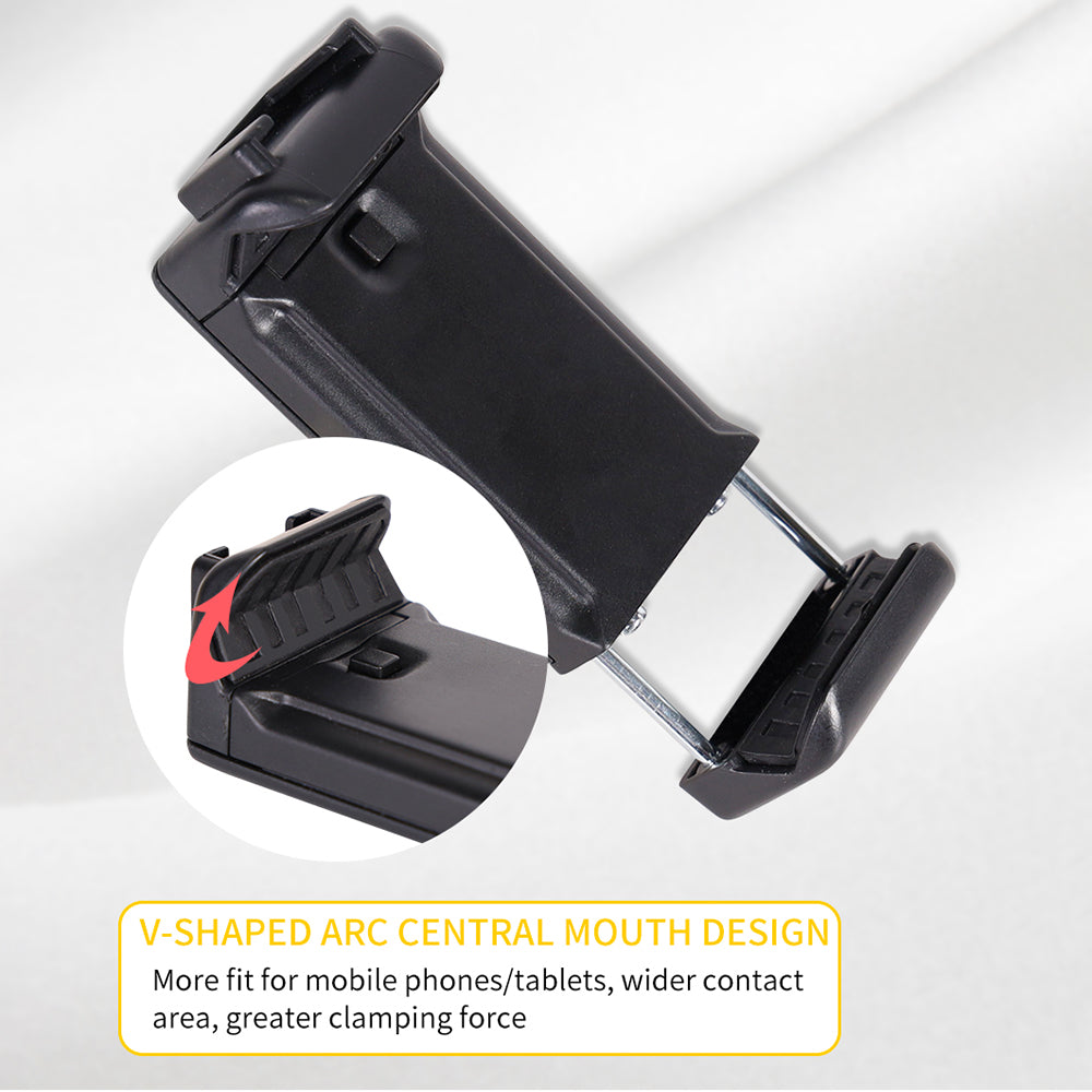 G175 Desktop Tablet Phone Mount Retractable Tripod Phone Clip with 1 / 4&quot; Screw Adapter for Live Streaming