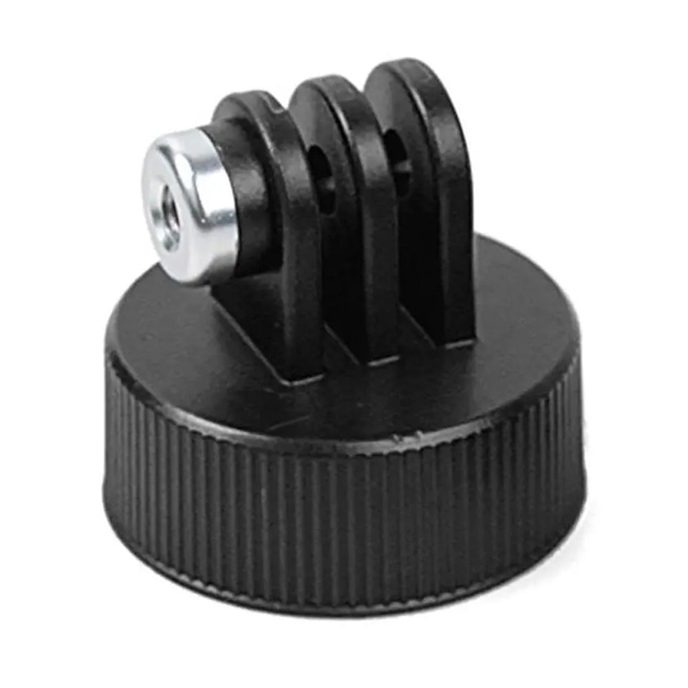 GP201 DIY Water Bottle Cover Adaptor for GoPro Sports Camera Bottle Cap Converter for Xiaoyi 2nd - Black