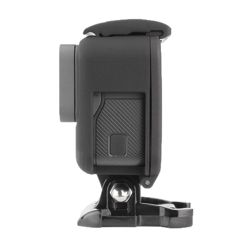 GP1201 For GoPro Hero 5 / 6 Action Camera Cage Side Opening Protective Frame Plastic Housing Case Portable Cover