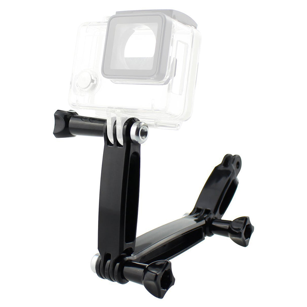 GP240 For GoPro Hero 3 / 3+ / 4 Action Camera Extension Rod 3-in-1 Helmet Extension Selfie Arm