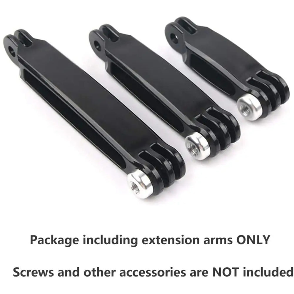 GP240 For GoPro Hero 3 / 3+ / 4 Action Camera Extension Rod 3-in-1 Helmet Extension Selfie Arm