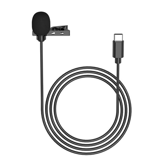 Yelangu MY2-C Clip-on Lapel Mic Mini Recording Microphone for Android Type-C Device (YLG9926B-C)