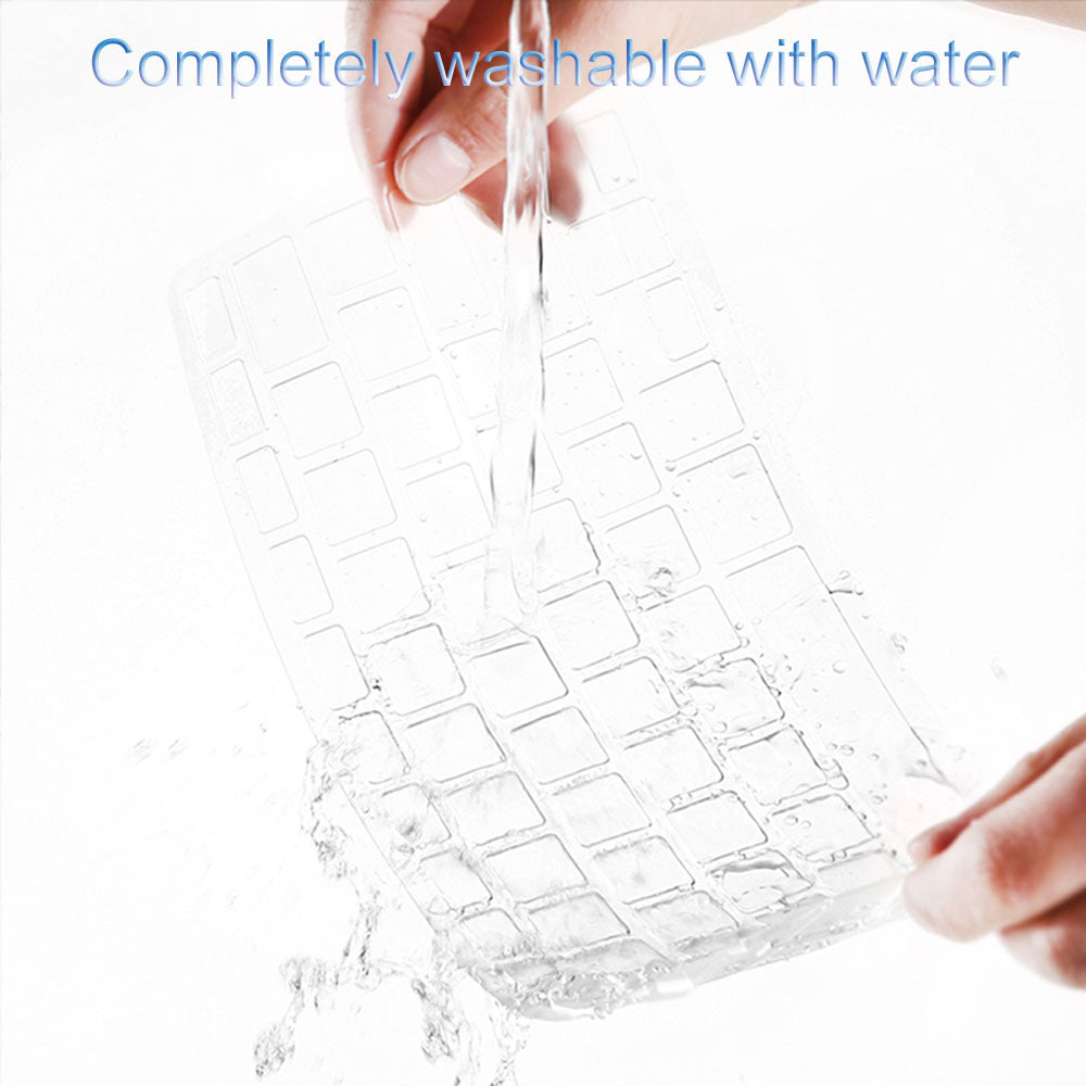 Uniqkart Ultra Thin Clear Dustproof Waterproof Keyboard Skin Protector Cover for MacBook Pro 14inch 2021
