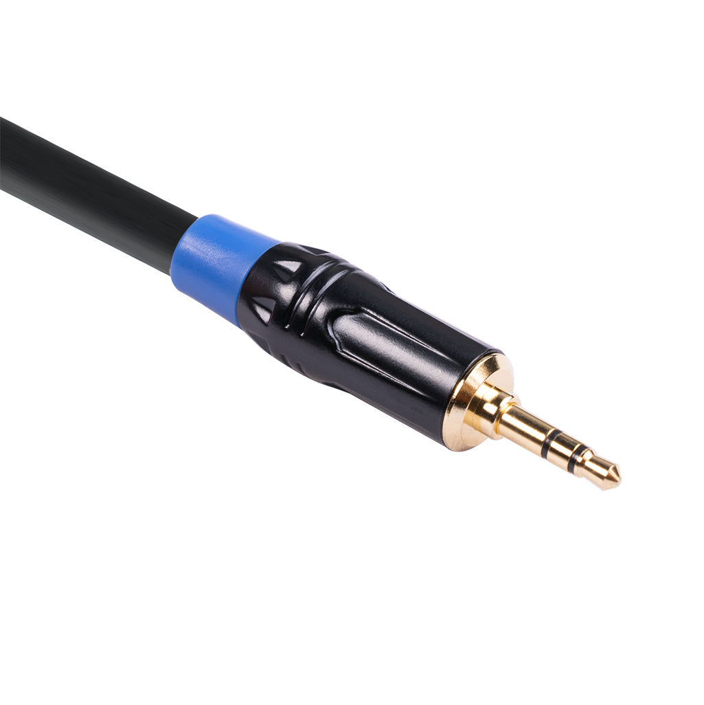 TC195BUXK1075-03 0.3m Male 3.5mm Audio to Cannon XLR Female Adapter Cord for Microphone Speakers Sound Consoles Amplifier