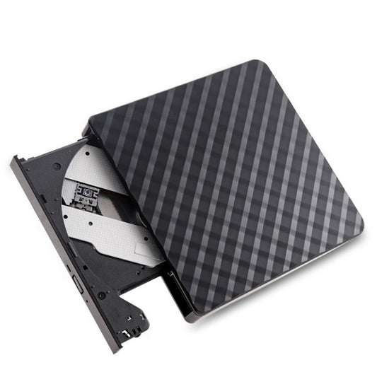USB 3.0 External DVD Drive RW Drive/DVD Player for Laptop Desktop PC CD ROM Burner (CE Certificate) - Black