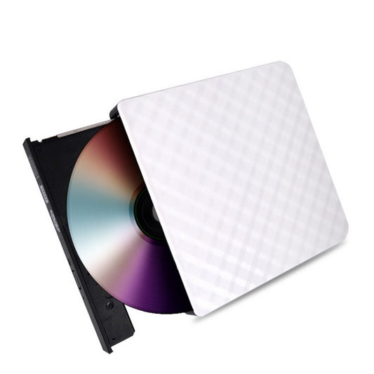 USB 3.0 External DVD Drive RW Drive/DVD Player for Laptop Desktop PC CD ROM Burner (CE Certificate) - White