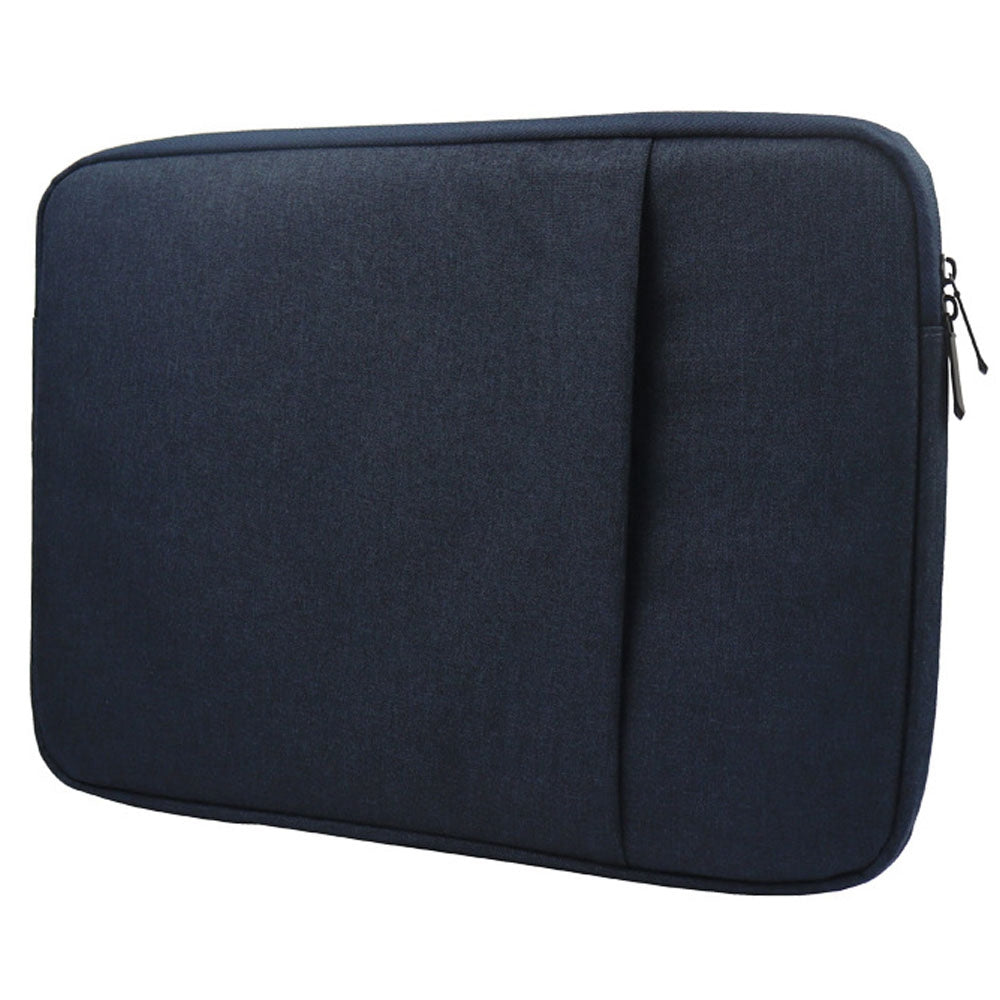 Uniqkart QY-C016 Waterproof Carry Case for 13-inch Laptops Portable Sleeve Bag Anti-Scratch Zippered Bag with Outer Pouch - Grey