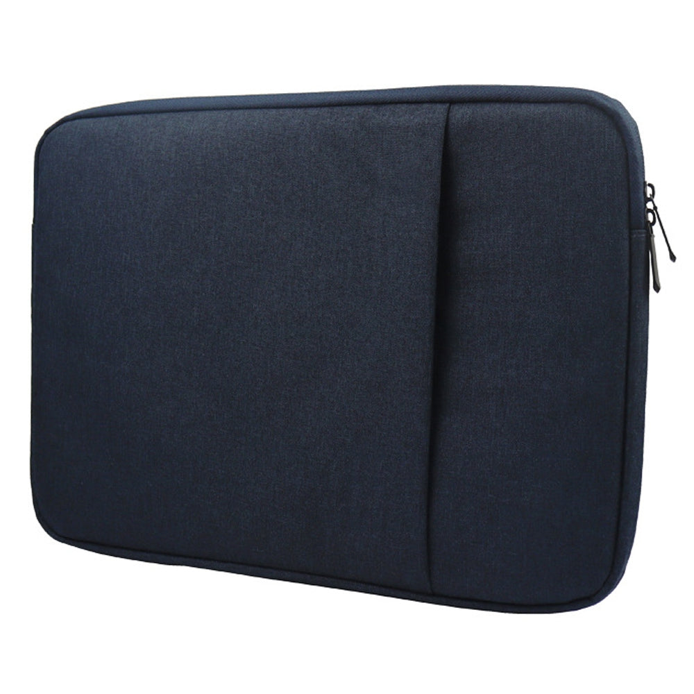 Uniqkart QY-C016 Waterproof Sleeve Bag for 12-inch Laptops Portable Carry Case with Outer Pouch Anti-Scratch Storage Bag - Dark Grey
