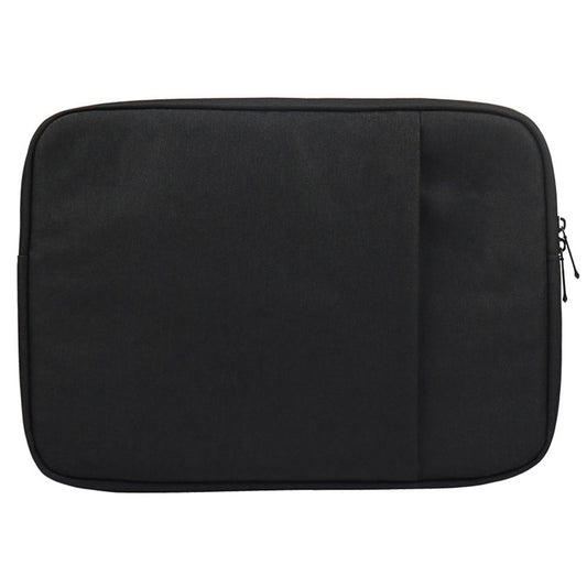 Uniqkart QY-C016 Waterproof Sleeve Bag for 12-inch Laptops Portable Carry Case with Outer Pouch Anti-Scratch Storage Bag - Black