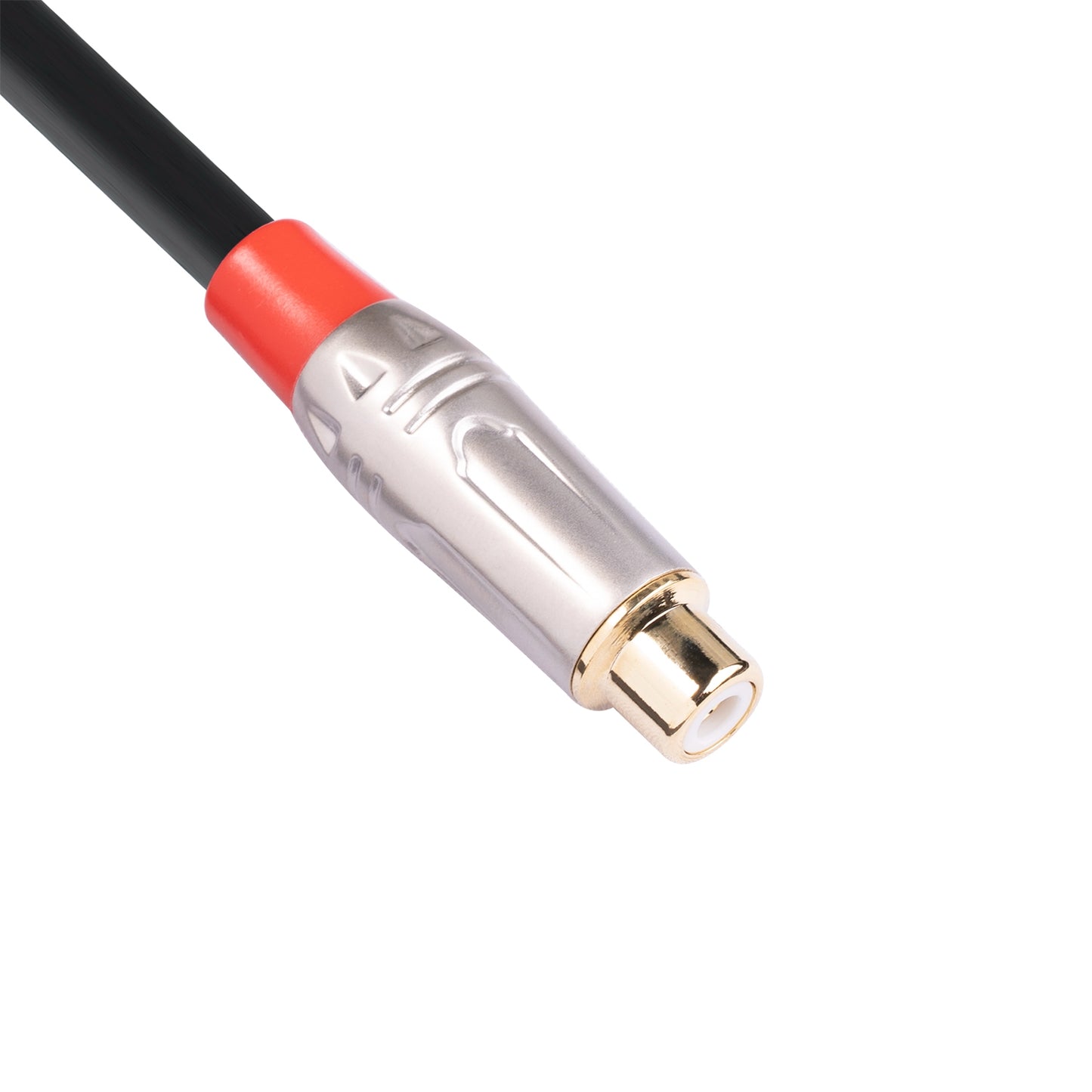 TC030YTR048-03 0.3m 6.35mm Male to 2 RCA Female Audio Cable 1 to 2 Adapter Splitter Converter