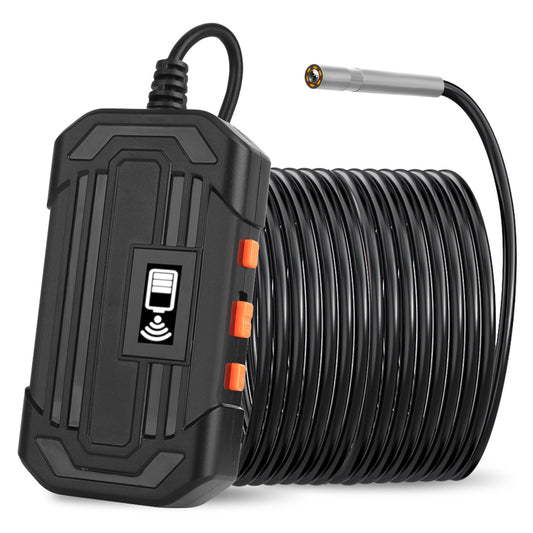 F240 WiFi Wireless Industrial Endoscope 3.9mm Inspection Camera IP67 Waterproof Borescope Scope Camera with 5m Hard Wire