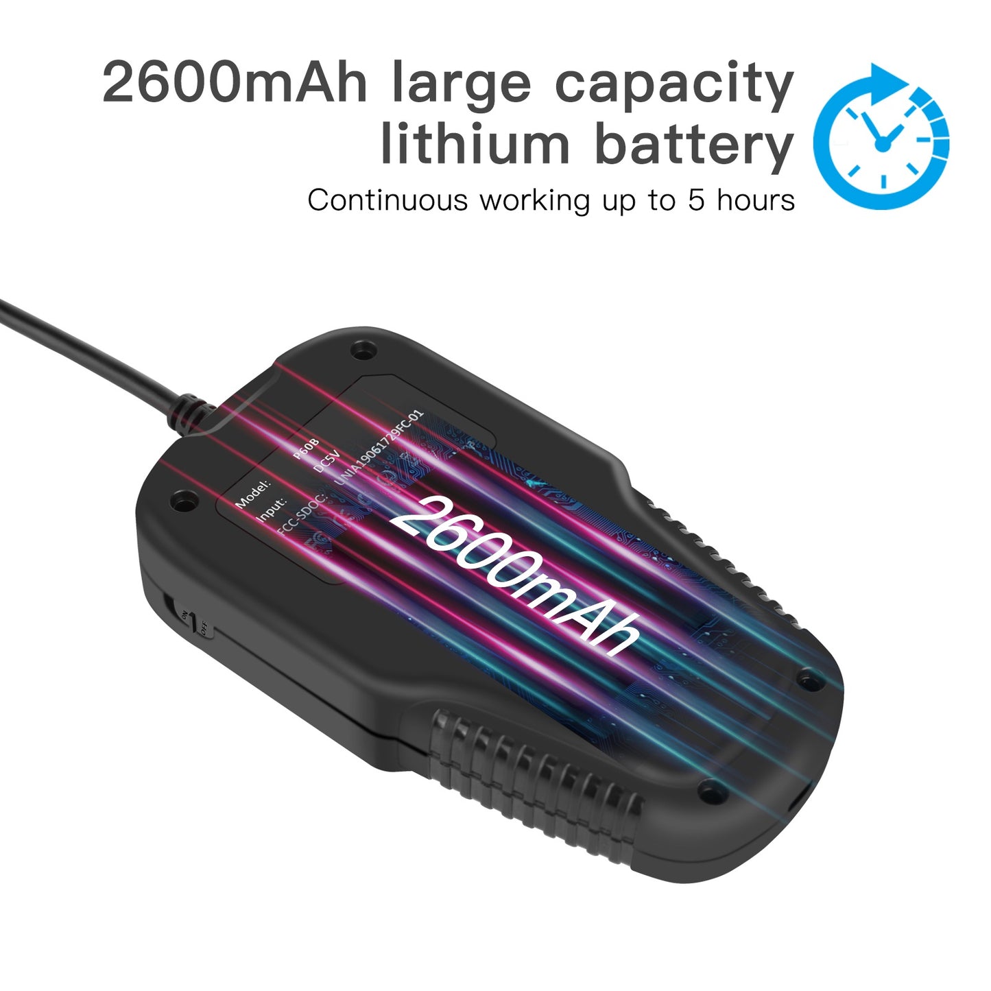 P60A 10m Hard Wire 8mm Lens Portable 2.4 inch Screen Industrial Endoscope Waterproof HD Inspection Camera Borescope