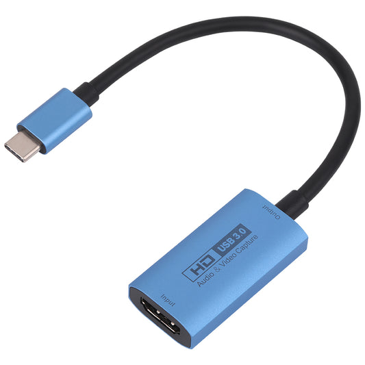 Z29E HD Video Capture Card HDMI Female to Type-C Male USB3.0 Audio Capture Card for Gaming, OBS Recording