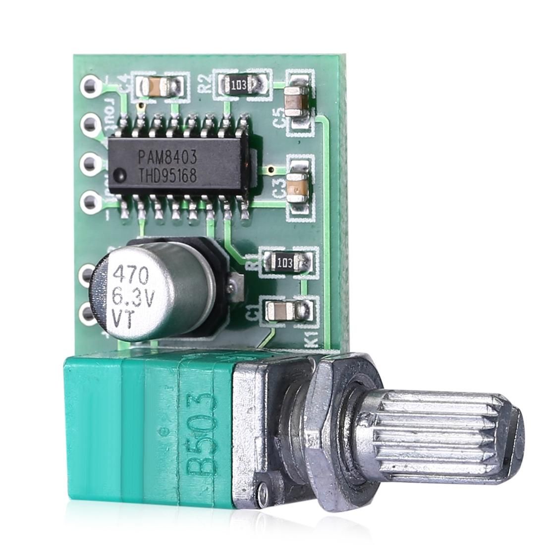 PAM8403 3W 2-volume 5V USB Power, LandaTianrui LDTR - WG0125 2-channel Audio Amplifier Board
