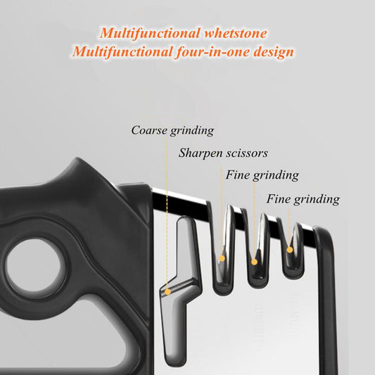 Professional Knife Sharpener 4 Stages Knife Sharpening Stone Diamond Rods