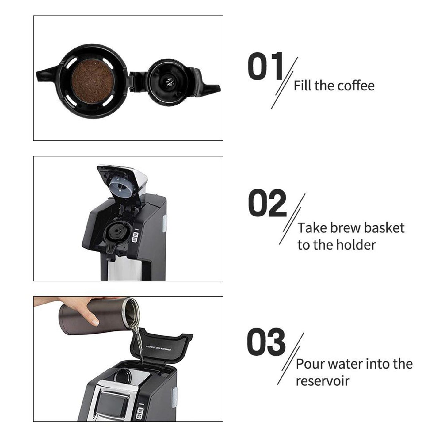Washable Steel Coffee Filter Capsule Pod Cup Tea Eco-Friendly Mesh Filter