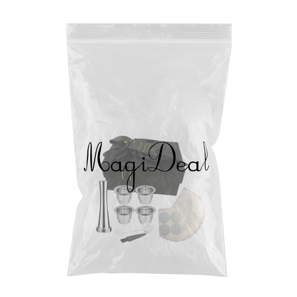 Food Grade Stainless Steel Espresso Coffee Pod Filter Cup Set for Nespresso