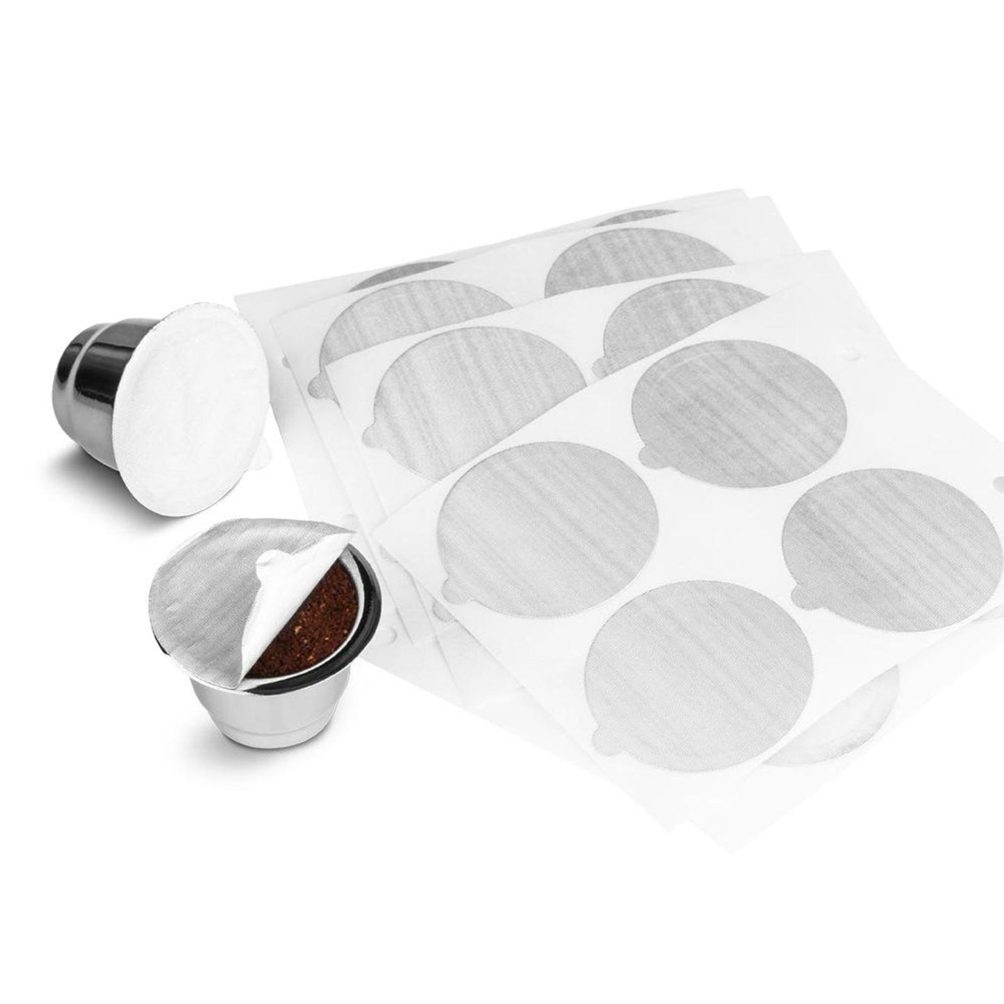 Food Grade Stainless Steel Espresso Coffee Pod Filter Cup Set for Nespresso