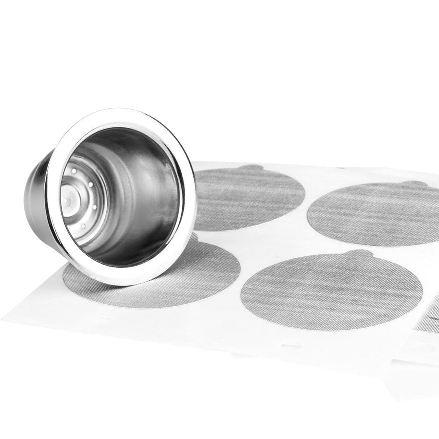Food Grade Stainless Steel Espresso Coffee Pod Filter Cup Set for Nespresso