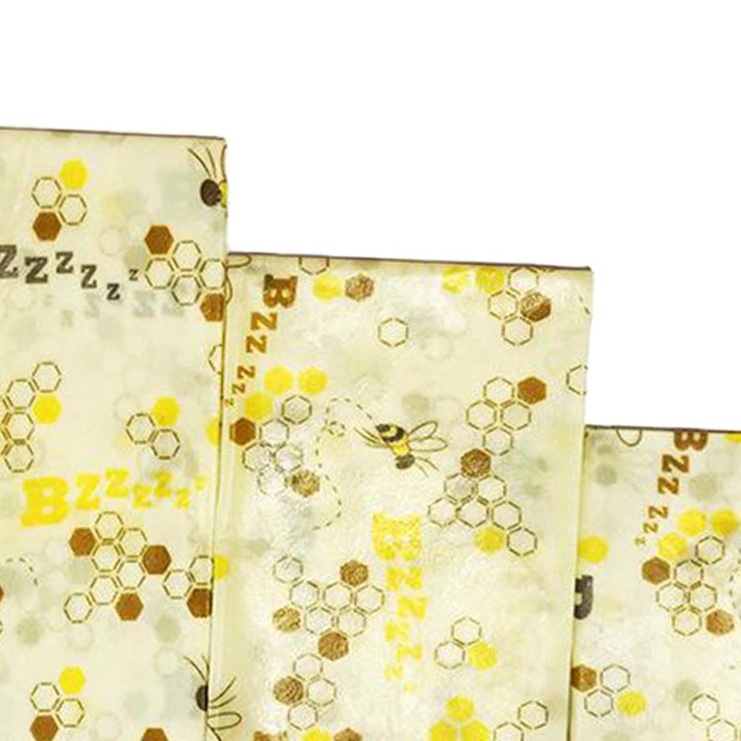 4Pcs Reusable Beeswax Food Wraps for Bread Sandwich Bees Wax Bee