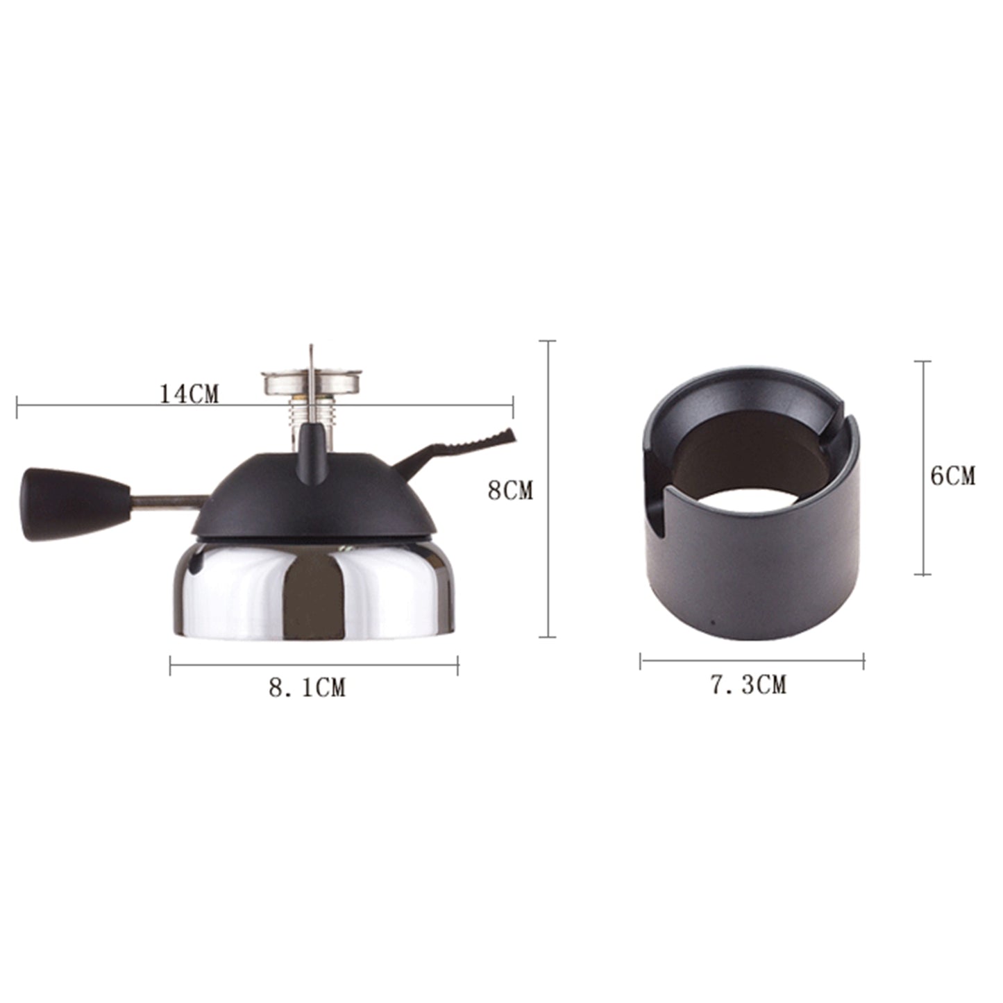 Mini Gas Burner Camping Gas Stove Burner Backpacking Hiking Stove