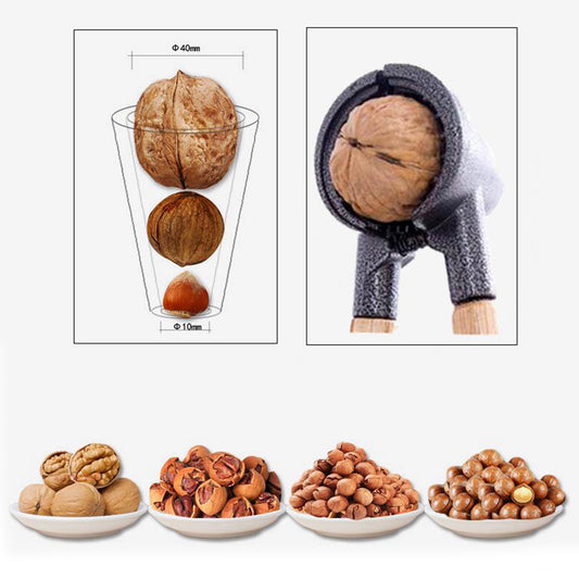 Heavy Nut Crackers Walnut Hard Shell Dried Fruit Nutcracker Opener Remover
