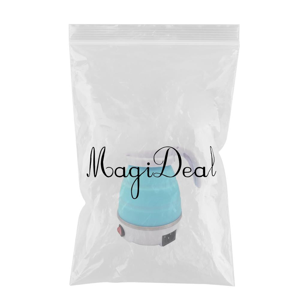EU Plug 220V 50hz Electric Portable Travel Kettle Camping Caravan 0.6L Blue