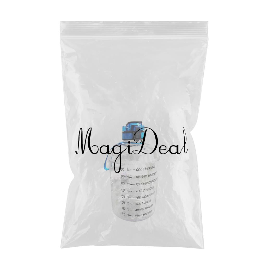 Premium Water Bottle Sports Leakproof Home Gym Fitness Workout Gears White