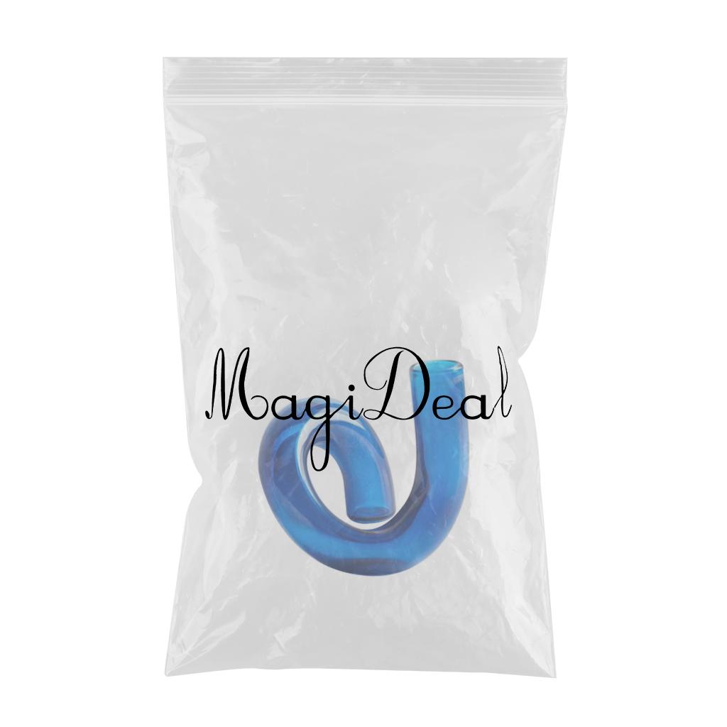 Nordic Glass Flower Vase Floral Display Table Flower Arrangement Blue