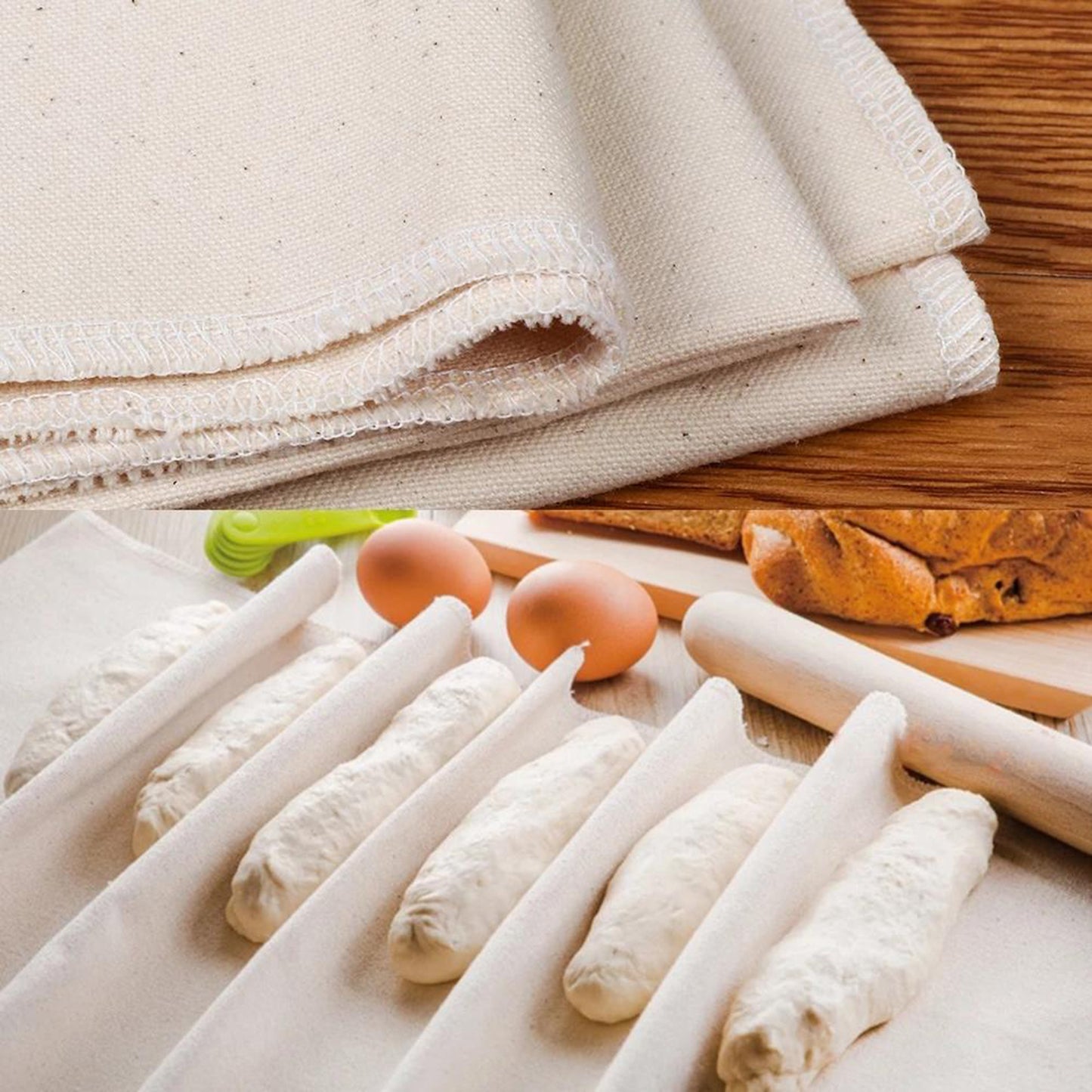 Baker Dough Couche Bread Proofing Couche Fermented Cloth Baguette Baking Mat S