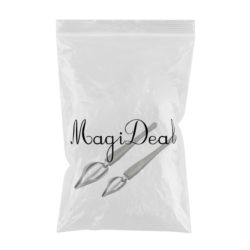 Plate Dish Sauce Painting Pencil Coffee Art Draw Tool Spoon Small Large Set