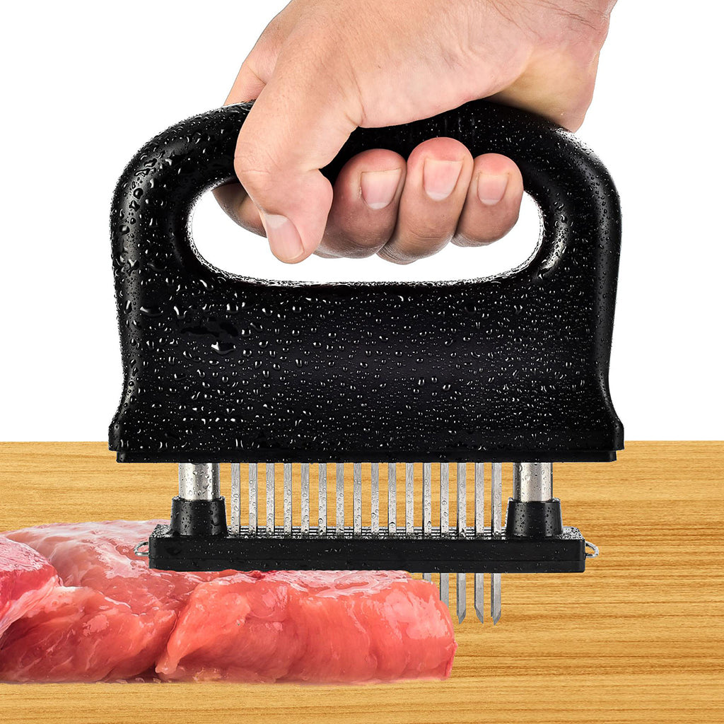 Stainless Steel 48 Blade Meat Tenderizer Beef Steak Mallet Cooking Tools