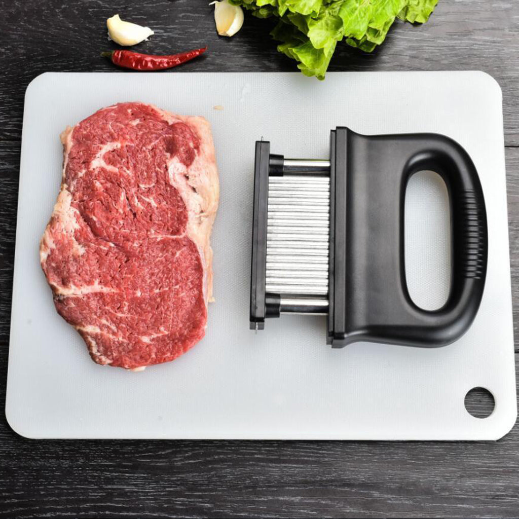 Stainless Steel 48 Blade Meat Tenderizer Beef Steak Mallet Cooking Tools