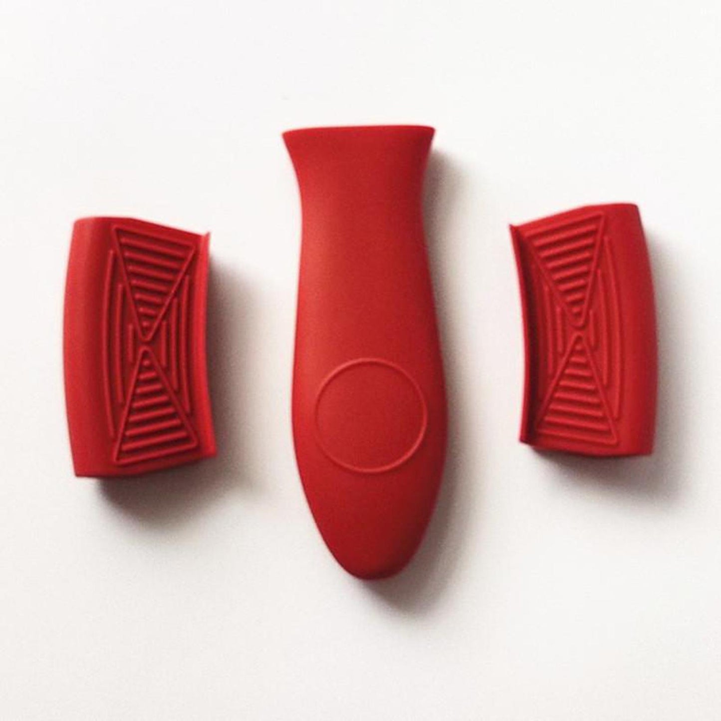 Hot Handle Holder Cast Iron Skillet Handle Cover Red Style 2