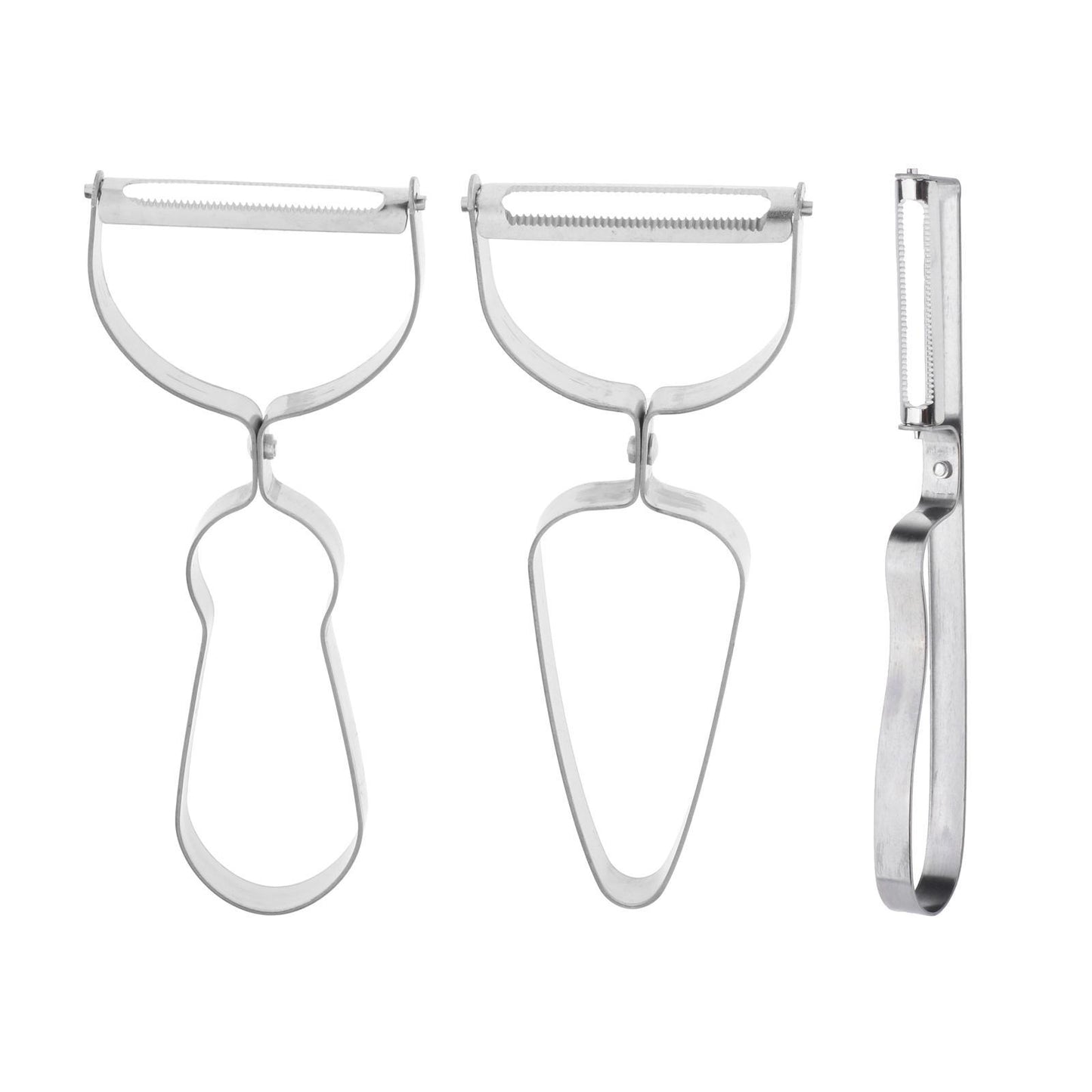 Stainless Steel Kitchen Vegetable Peeler Potato Apple Peelers Tool Style 1