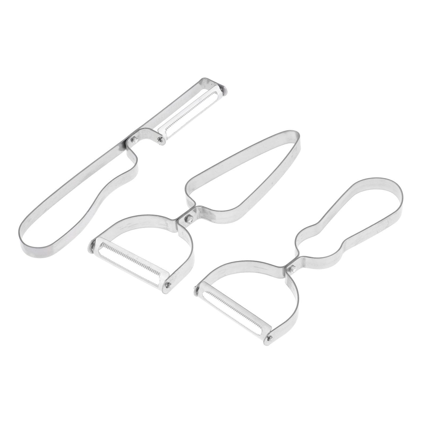 Stainless Steel Kitchen Vegetable Peeler Potato Apple Peelers Tool Style 1