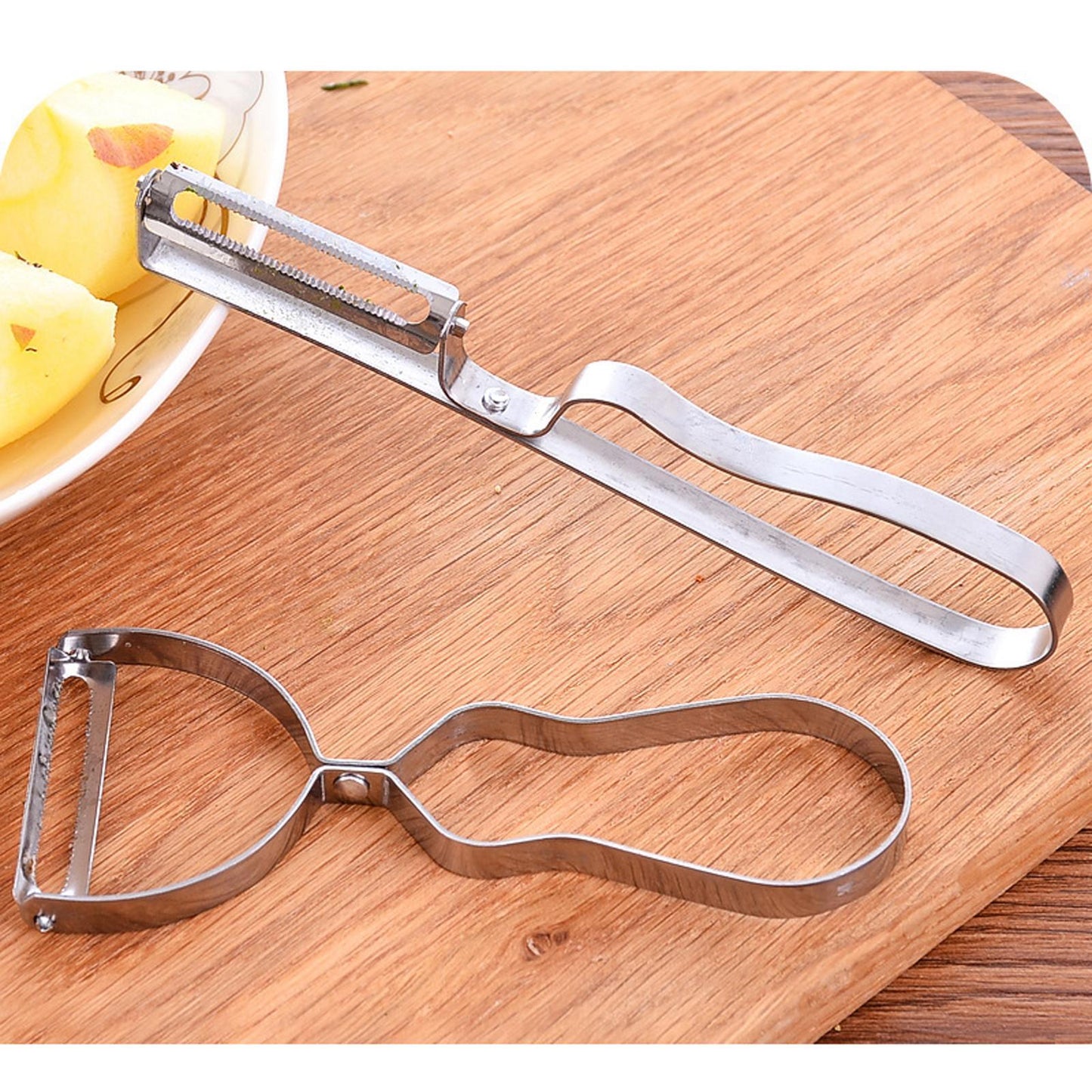 Stainless Steel Kitchen Vegetable Peeler Potato Apple Peelers Tool Style 1