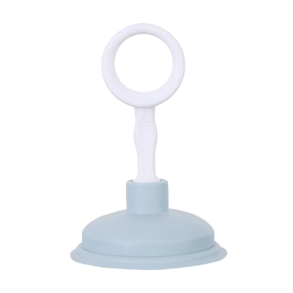 Pipeline Dredge Plunger Suction Pipe Cleaner Drain Bath Sink Cleaning Blue