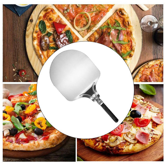 Stainless Steel Pizza Peel Shovel Pizza Spatula Cake Lifter Tray Paddle