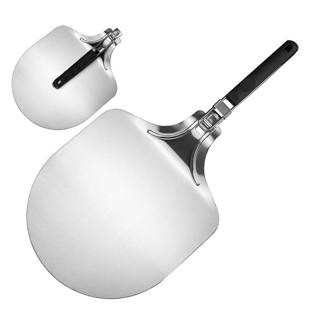 Stainless Steel Pizza Peel Shovel Pizza Spatula Cake Lifter Tray Paddle