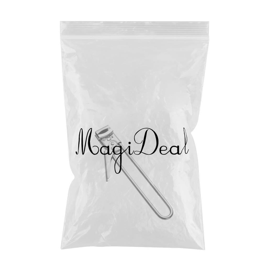Stainless Steel Jar Lid Opener Can Bottle Gripper Kitchen Gadget Tool