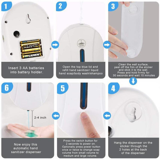 Automatic Soap Dispenser Touchless Soap Dispenser Battery Style 2